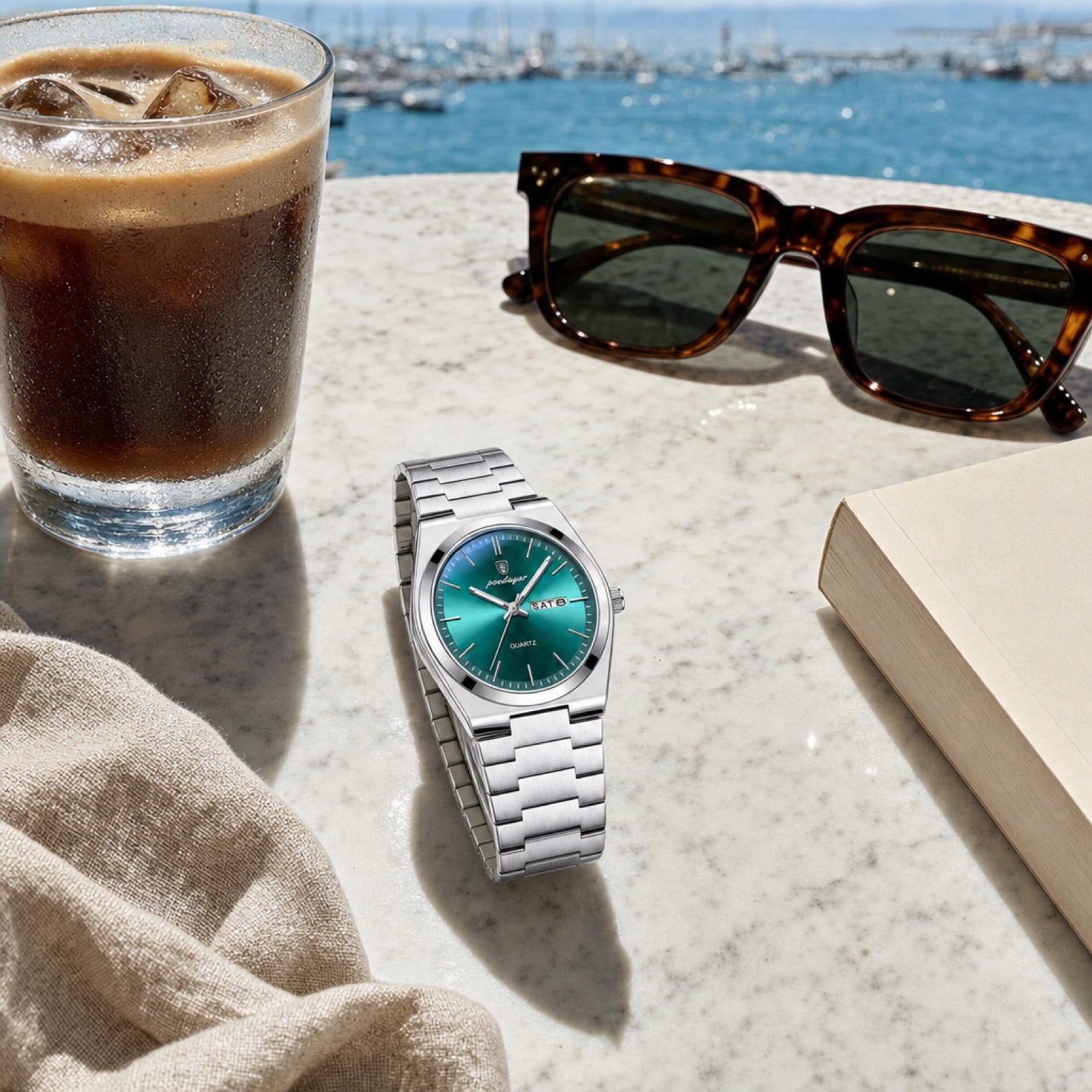 Slim enough for a cuff. Sharp enough to be noticed.